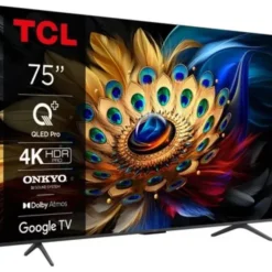 Telewizor TCL 75C655 75" QLED Pro 4K Google TV