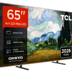 Telewizor TCL NXTVision 65A400 Pro 65" QD-Mini LED 4K 144Hz Google TV Funkcje AI Dolby Vision Dolby Atmos DTS-X HDMI 2.1 DVB-T2