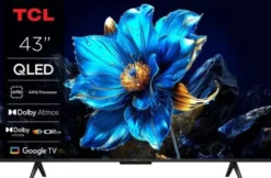 Telewizor TCL 43P7K 43" QLED 4K Google TV Dolby Vision