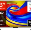 Telewizor TCL 43P7L 43" QLED 4K Google TV Funkcje AI Dolby Vision Dolby Atmos HDMI 2.1 DVB-T2