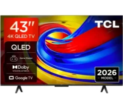 Telewizor TCL 43P7L 43" QLED 4K Google TV Funkcje AI Dolby Vision Dolby Atmos HDMI 2.1 DVB-T2