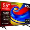 Telewizor TCL 55P7L 55" QLED 4K Google TV Funkcje AI Dolby Vision Dolby Atmos HDMI 2.1 DVB-T2