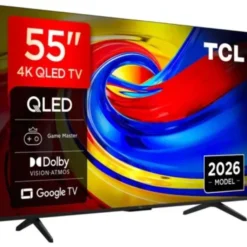 Telewizor TCL 55P7L 55" QLED 4K Google TV Funkcje AI Dolby Vision Dolby Atmos HDMI 2.1 DVB-T2