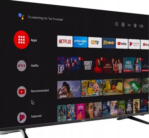 Telewizor Vivax 50UHD10K 50" 4K UHD czarny