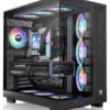 Thermaltake View 380 XL TG ARGB Midi Tower Czarny