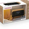 Thomson Głośnik drewniany bezprzewodowy COSY Bluetooth Radio FM Alarm LCD 30W