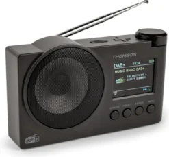 Thomson Przenośne radio FM DAB+ z funkcją Bluetooth USB RT400DABBTBK