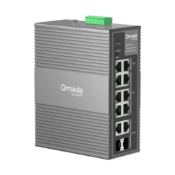 TP-Link Omada IES210GPP łącza sieciowe Zarządzany Gigabit Ethernet (10/100/1000) Obsługa PoE DIN rail Szary IES210GPP