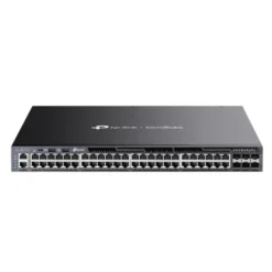 TP-Link Omada SG6654XHP Zarządzany L3 Gigabit Ethernet (10/100/1000) Obsługa PoE 1U Czarny