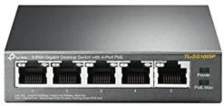 TP-Link TP-LINK TL-sg1005p 5-Port Gigabit Desktop Switch z 4-Port PoE TL-SG1005P