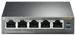 TP-Link TP-LINK TL-sg1005p 5-Port Gigabit Desktop Switch z 4-Port PoE TL-SG1005P