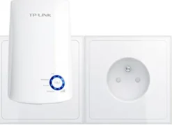 TP-Link WiFi Repeater, wzmacniacz sygnału (kompatybilność uniwersalne, łatwej instalacji) Biały Wi-Fi N300 2610604