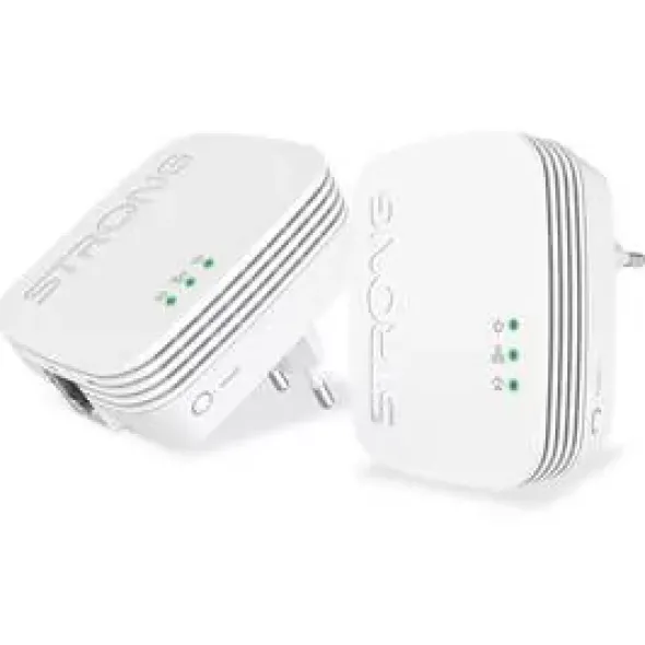 Transmiter sieciowy Strong 600 TRI MINI, 3 jednotky (POWERL600TRIMINI) Biały