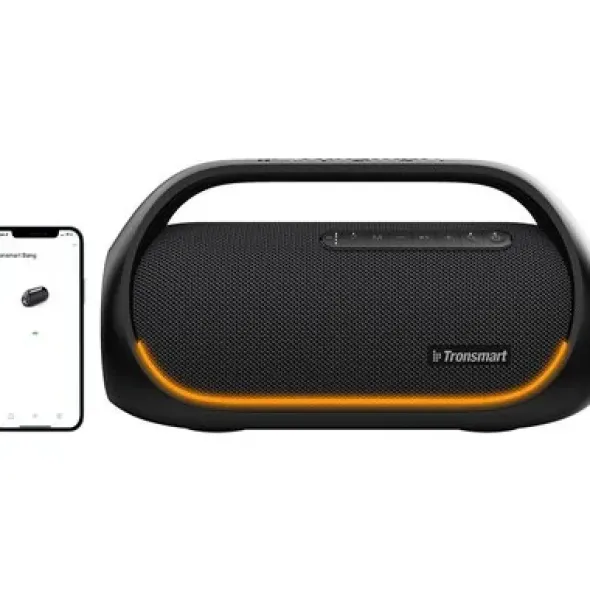 Tronsmart Bang Głośnik Bluetooth 60W NFC IPX6 LED czarny