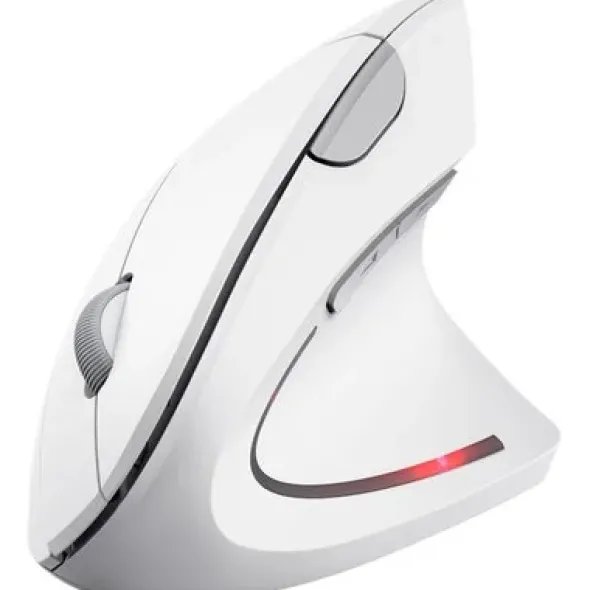 TRUST VERTO WIRELESS ERGO MOUSE WHT