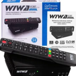 Tuner DVB-T/T2 WIWA H.265 LITE