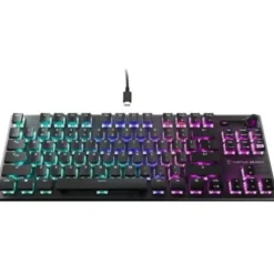Turtle Beach Vulcan TKL AIMO Black, Linear US TBK-2001-01-US