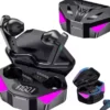TWS B9 bezprzewodowe słuchawki bluetooth V5.0 douszne 8D radio hifi sportowe słuchawki gamingowe LED