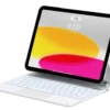 TYPECASE Etui Edge z klawiaturą do iPad 11" A16 2025 / iPad 10.9" KB206-100-D-WHT-WHT-B-US-V5B