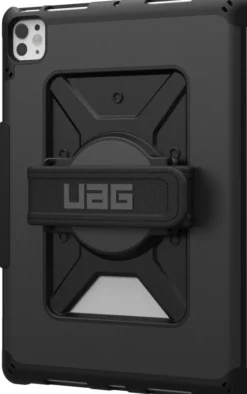 UAG Metropolis SE HS - obudowa ochronna z uchwytem na dłoń oraz uchwytem na Apple Pencil do iPad Pro 11" M4 2024 black wersja OEM 124478B14040