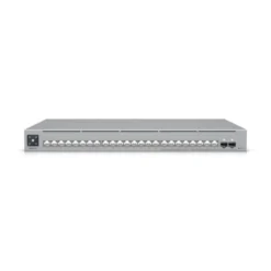 Ubiquiti Networks Ubiquiti Switch UniFi 16xRJ45 GBit/8xRJ45 2.5G/2xSFP+ Managed Max 19'' Rack-Mountable, 1,3'' Touchscreen