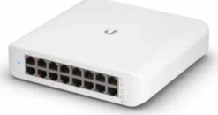 Ubiquiti Switch 16 port 1Gbps RJ45 8xPoE+ zasilacz