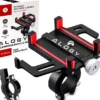 Uchwyt rowerowy na kierownicę Alogy Bike Phone Holder do telefonu 55-95mm na rower motor hulajnogę Czarny