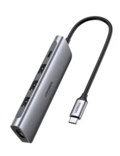 Ugreen Ugreen adapter HUB 5w1 70495 USB-C do 3x USB 3.0 + HDMI 4K + USB-C PD 100W ugreen_20211001133845