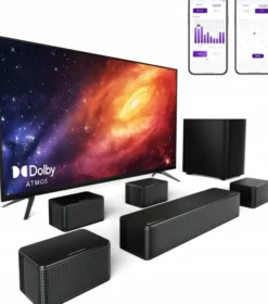 ULTIMEA Poseidon Soundbar 7.1 D80 Dolby Atmos Subwoofer