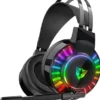 Verk Group gamingowe 7.1 rgb Czarne