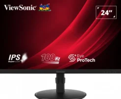 ViewSonic VG2408A 24" IPS Monitor, 1920 x 1080 Full HD, 100Hz, 5ms