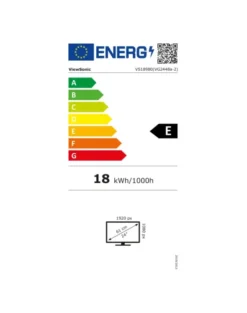 Viewsonic VG2448A-2 VG Series 24" Czarny