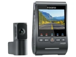 Viofo Rejestrator trasy A329S 2CH GPS