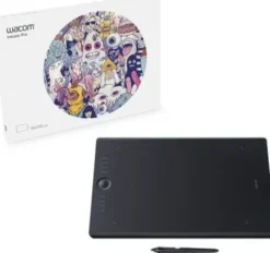 Wacom Intuos Pro  Tablet graficzny (USB, Bluetooth, 8000, ciśnienia Level z długopisem, rozmiar L) Czarny 4949268620062