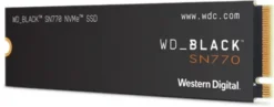 WD Black SN770 M.2 PCIe 4.0 NVMe SSD - 500GB WDS500G3X0E