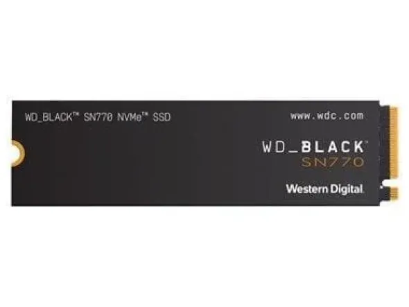 WD Black SN770 M.2 PCIe 4.0 NVMe SSD - 1TB WDS100T3X0E