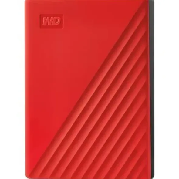 WD My Passport 6TB HDD Czerwony WDBR9S0060BRD-WESN