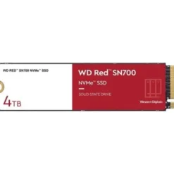 WD Red SN700 4TB M.2 2280 NVMe 3400/3100 MB/s WDS400T1R0C WDS400T1R0C