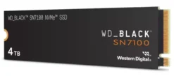 Western Digital Black SN7100 4 TB M.2 PCI Express 4.0 NVMe 3D TLC NAND WDS400T4X0E-00CJA0
