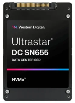 Western Digital Ultrastar DC SN655 30,7 TB U.3 PCI Express 4.0 NVMe TLC 3D NAND