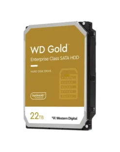western digital WD Gold Enterprise Class 22TB SATA 6Gb/s HDD 3.5inch internal 7200Rpm 512MB Cache 24x7 Bulk