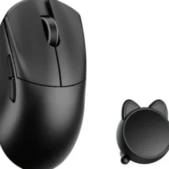 WLMOUSE HUAN Gaming Omron Optical Switches czarny HUAN-BLACK-O