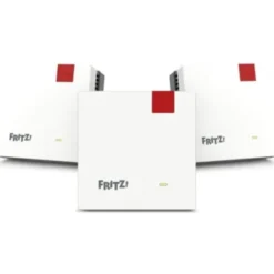 Wzmacniacz sieci FRITZ! Mesh Set 1700 2.4 / 5 GHz, Wi-Fi 7 (802.11 a/g/n/ac/ax/be) (3 szt.)