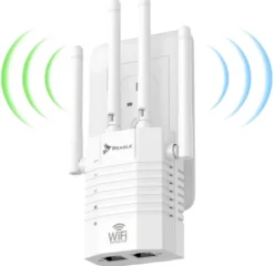 WZMACNIACZ SYGNAŁU SIECI WIFI 5 GHz 802.11ac REAPETER AC1200 EXTENDER 2xLAN