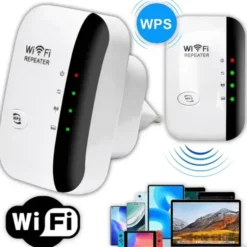 Wzmacniacz sygnału WiFI Mocny Repeater do 300 Mb/s 2.4 GHz Access Point
