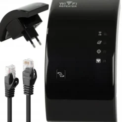 WZMACNIACZ SYGNAŁU Wi-Fi MOCNY REPEATER 300Mb/s 2,4G ACCESS POINT MOCNY