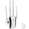 Wzmacniacz sygnału WIFI Repeater LAN 300Mbps 2 anteny +2 dekoracyjne