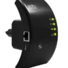 Wzmaczniacz Sygnału Wifi Repeater 300 Mbps Wygięty W02 Czarny