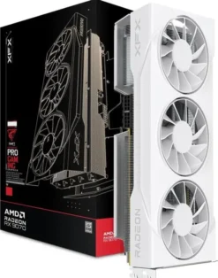 XFX Radeon RX 9070 GRE White Triple Fan Gaming Edition 12GB OC RX-97GRE29W7