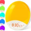 Zegar BUDZIK Powerbank RADIO Lampka Nocna Wschód Zachód HD03